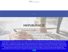 Tablet Screenshot of mkpublikacje.pl